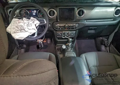 2023 Jeep Wrangler Sahara z USA, uszkodzony, nr VIN 1C4HJXEG0PW618005